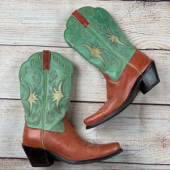 Ariat Shoes - Ariat Western Boots 7B Cowgirl EUC